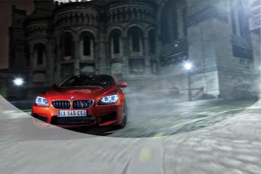 Drift dans Paris en M6