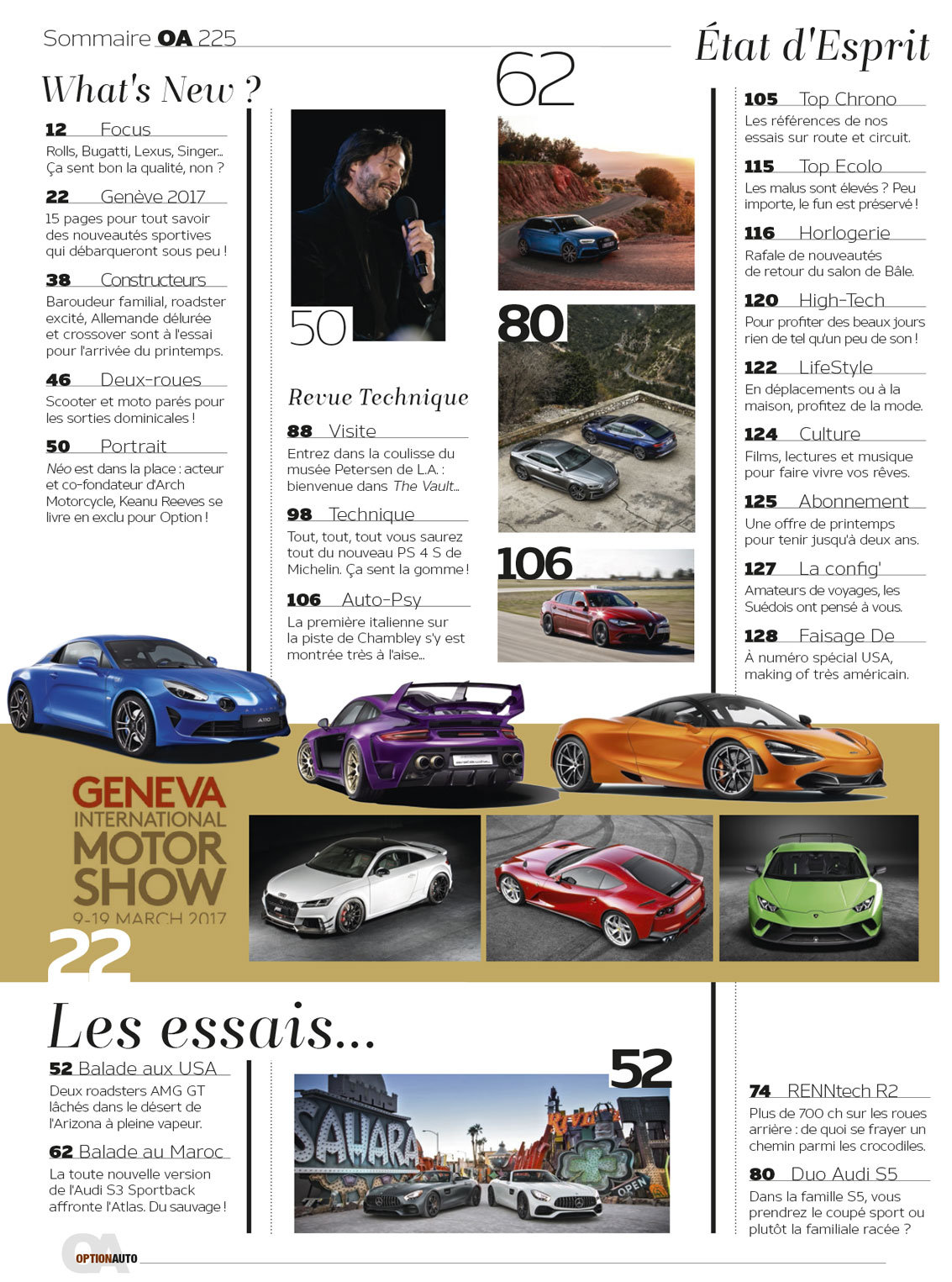 Magazine Option Auto