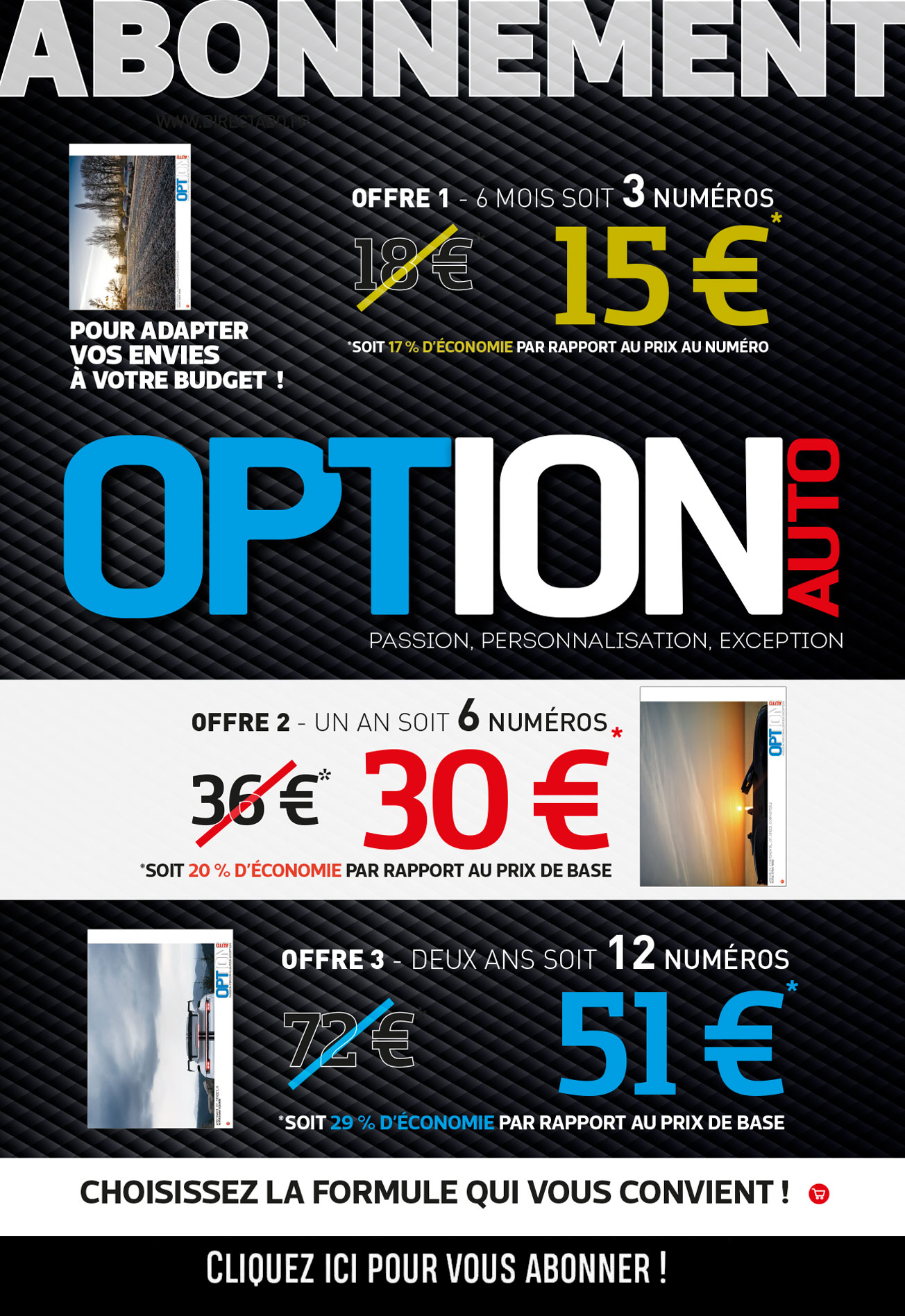 Magazine Option Auto
