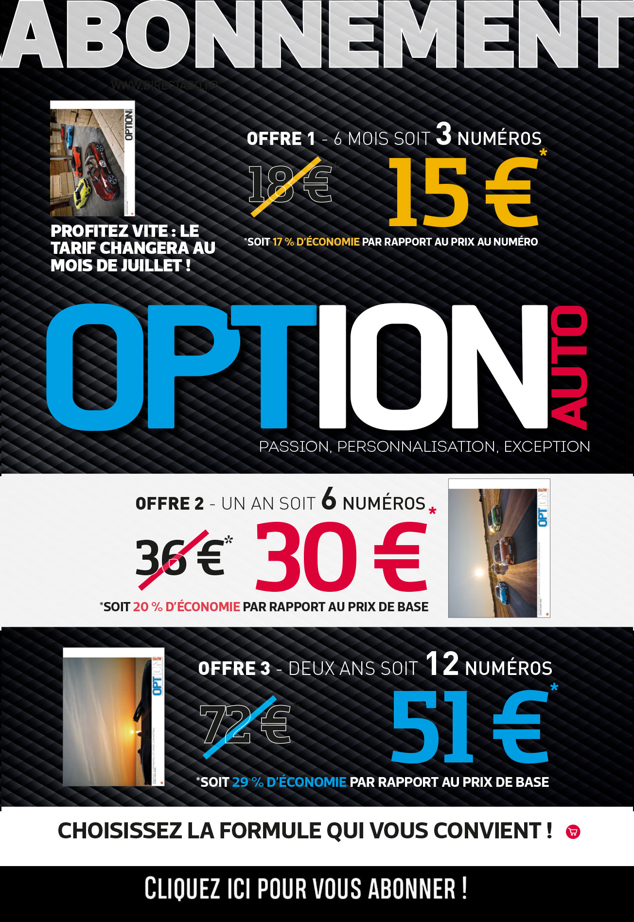Magazine Option Auto