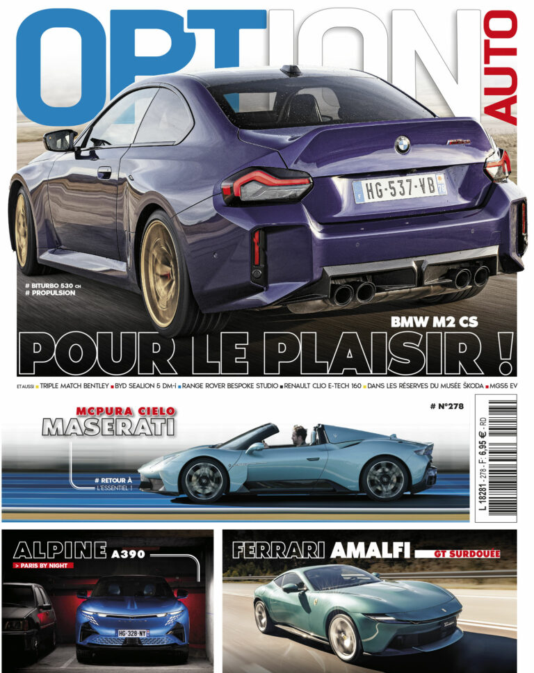 Couverture du magazine Option Auto n°278 – Février / Mars 2026