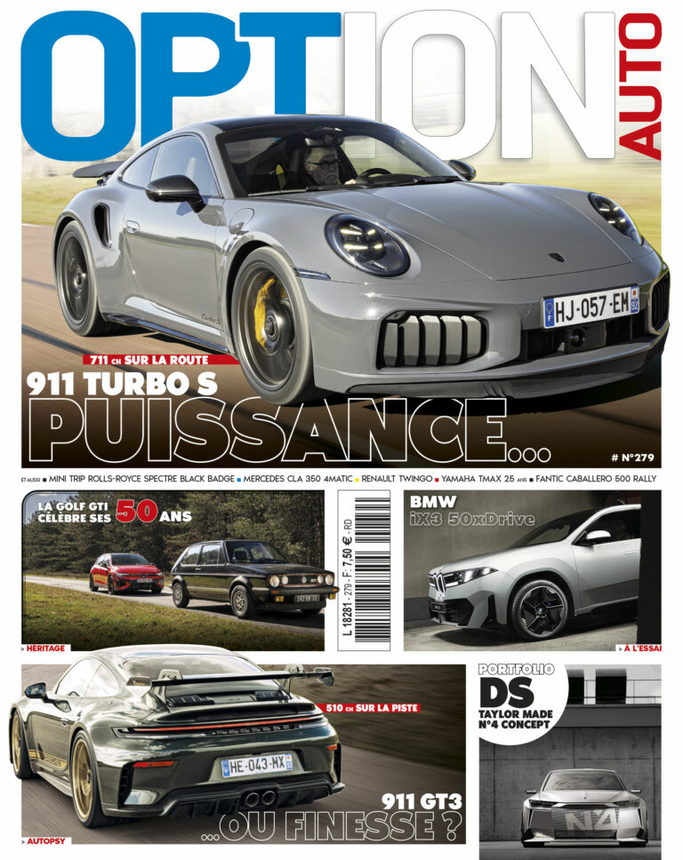 Couverture du magazine Option Auto n°279 – Avril / Mai 2026