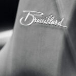 Signature Brouillard sur la sellerie Bugatti