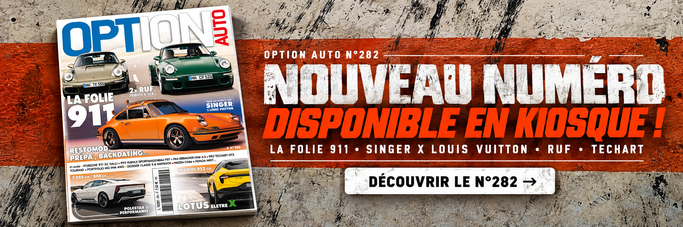 Option Auto n°282 – nouveau numéro disponible en kiosque
