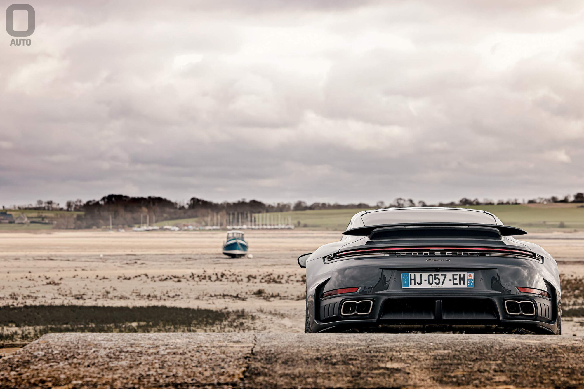 Porsche 911 Turbo S, essai Option Auto photographié par Louis Leduc