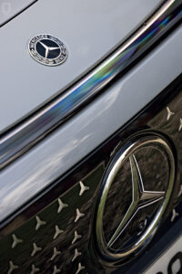 Étoile et face avant de la CLA 350